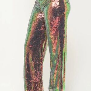 SHEIN Sequin multicolored  Bottoms